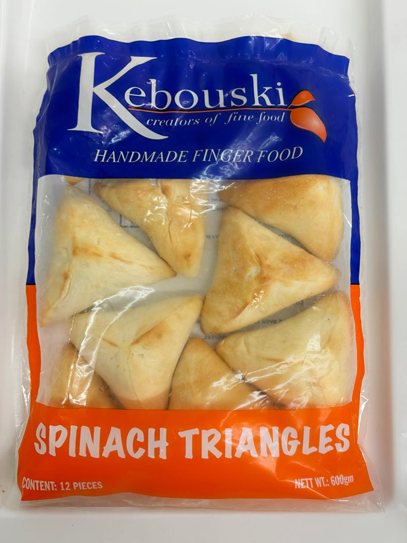 Spinach Triangles (Baked) - Lrg, 12pcs