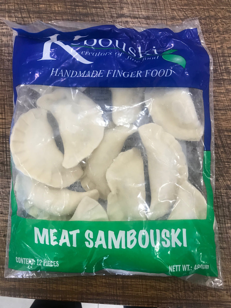 Meat Sambousek (Cooked-Frozen)- Lrg, 12pcs