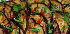 Fried Eggplant Slices w/ Tahini Sauce | 1pc (Min 10)