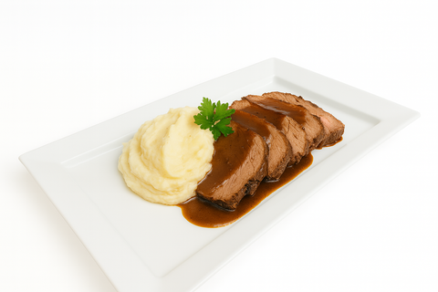 Roast Beef with Creamy Mash Potatoes-1PP ( Min 10)