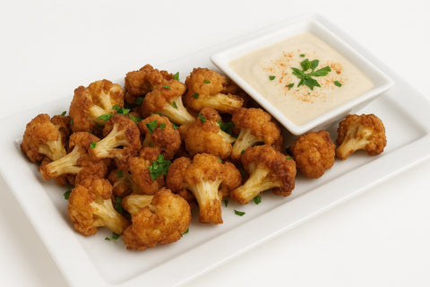 Fried Cauliflower Florets w/ Tahini Sauce | 1pc (Min 10)