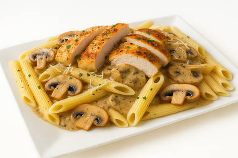 Chicken with Creamy Mushroom Sauce | 1pp (Min 10)