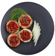 Meat Tartlet (Safiha) w/ Garnish | 1pc