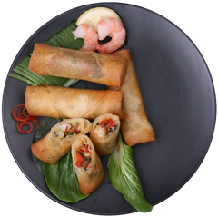 Prawns Spring Roll - 12 Pcs